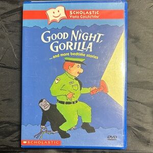 Scholastic Good Night Gorilla DVD - Blue and Green Cover